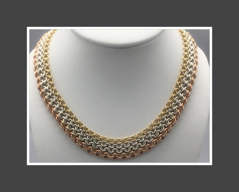 European Collar in Tri-Metals